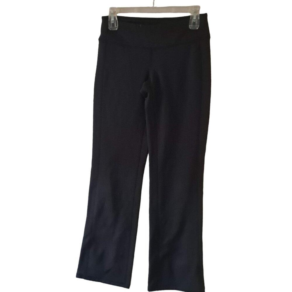 Athleta Black Fleece Lined Active Flared Yoga Pants - Size XS
